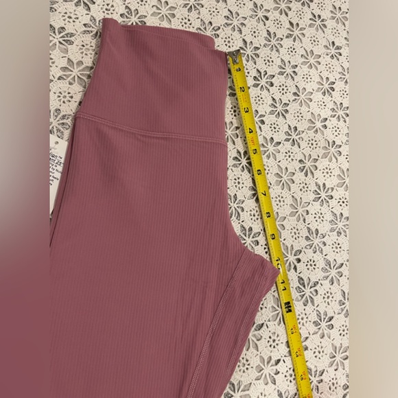 NWT lululemon Align ™M Ribbed HR Pant 25" 6 (FINAL PRICE) #1125 - Picture 7 of 10